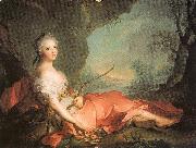 Jean Marc Nattier Marie-Adlaide of France as Diana oil painting artist